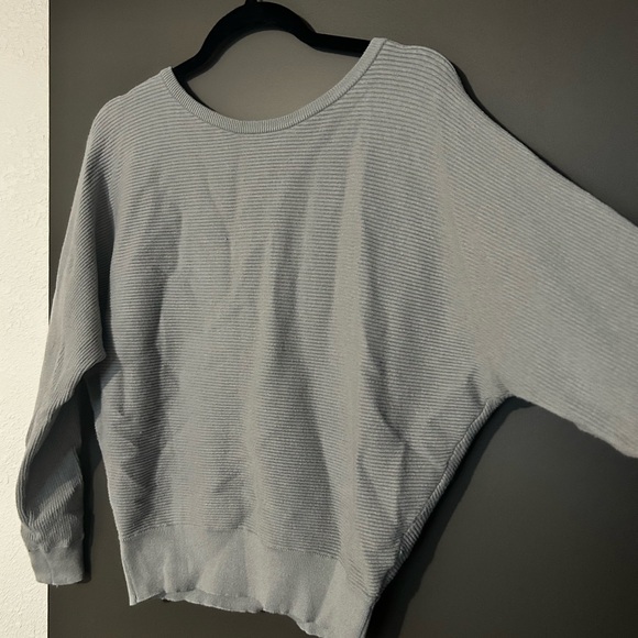 Green Ribbed Sweater - Picture 2 of 5